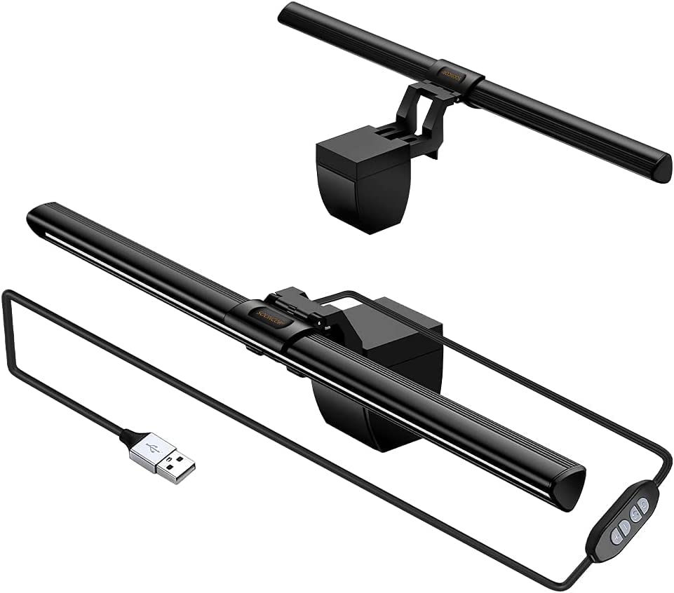 Sorandy PC Lampe – LED Bildschirmlicht Für Monitor, Dimmbar, Blendfrei, Touch-Steuerung