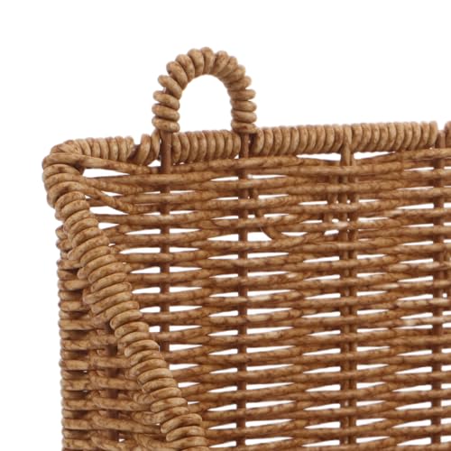 Cesta de almacenamiento plástico Luxshiny organizadora boho 4