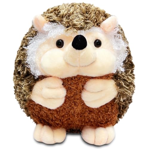 9' Hedgehog Stuffed Animal Plush Toys for Girls and Boys, Cute and Huggable Hedgehog Stuffed Animals Plush Toy for Easter Basket Stuffers, Birthday Gifts, Classroom Prizes for Kids and Babies