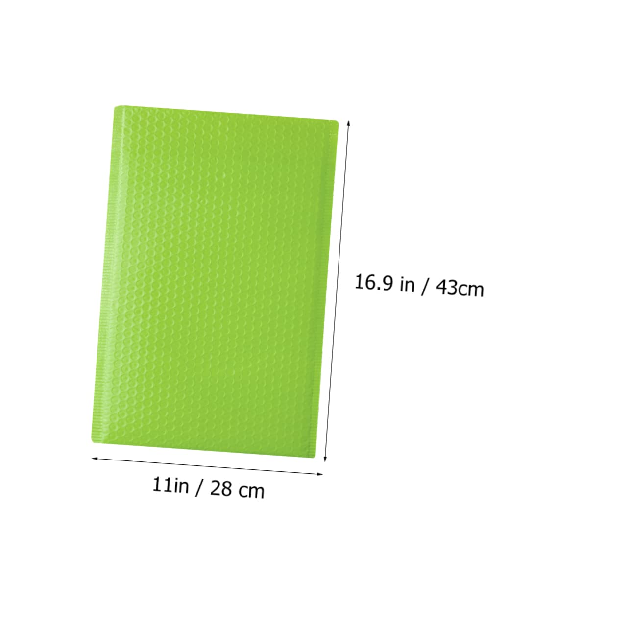 HOODANCOS Cushioning Bag for Shipping Waterproof Shakeproof Pack Bag 20pcs Set Thickened Matte Film Mailer