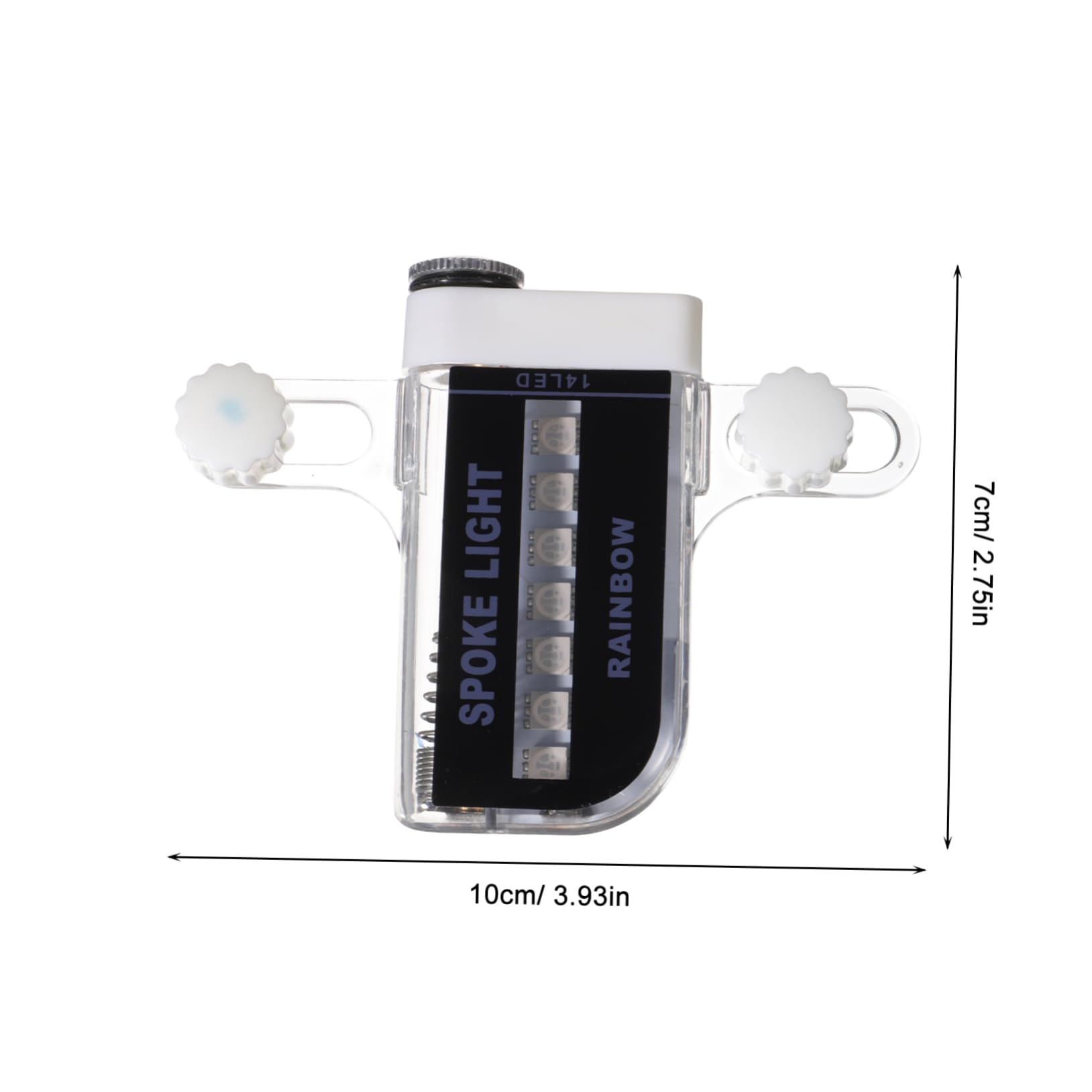 KICHOUSE LED Decorative Bike Wheel Light Lamp for Enhanced Visibility Easy Installation for Mountain Bikes Bicycles Design for Safety and Style