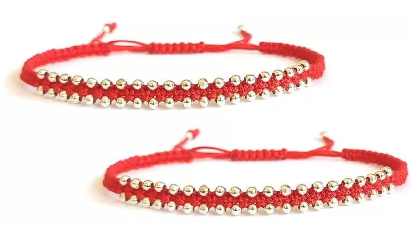See full amazon price history chart for El Regalo 2 PCs Handmade Beaded Nazaria/Nazar Bracelet cum Anklet Set- Black & Red Thread Anklet/Bracelet Set (Red Gold) El Regalo 2 PCs Handmade Beaded Nazaria/Nazar Bracelet cum Anklet Set- Black & Red Thread Anklet/Bracelet Set (Red Gold) (B0D11G9B8D) Amazon Price History, Amazon Price Tracker