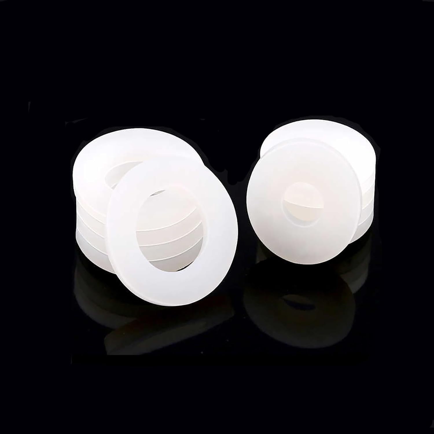 10 piezas juntas de silicona diámetro interior 20mm anillo sellado impermeable for sellar y reparar varios tornillos accesorios tuberías(72mm*5mm)