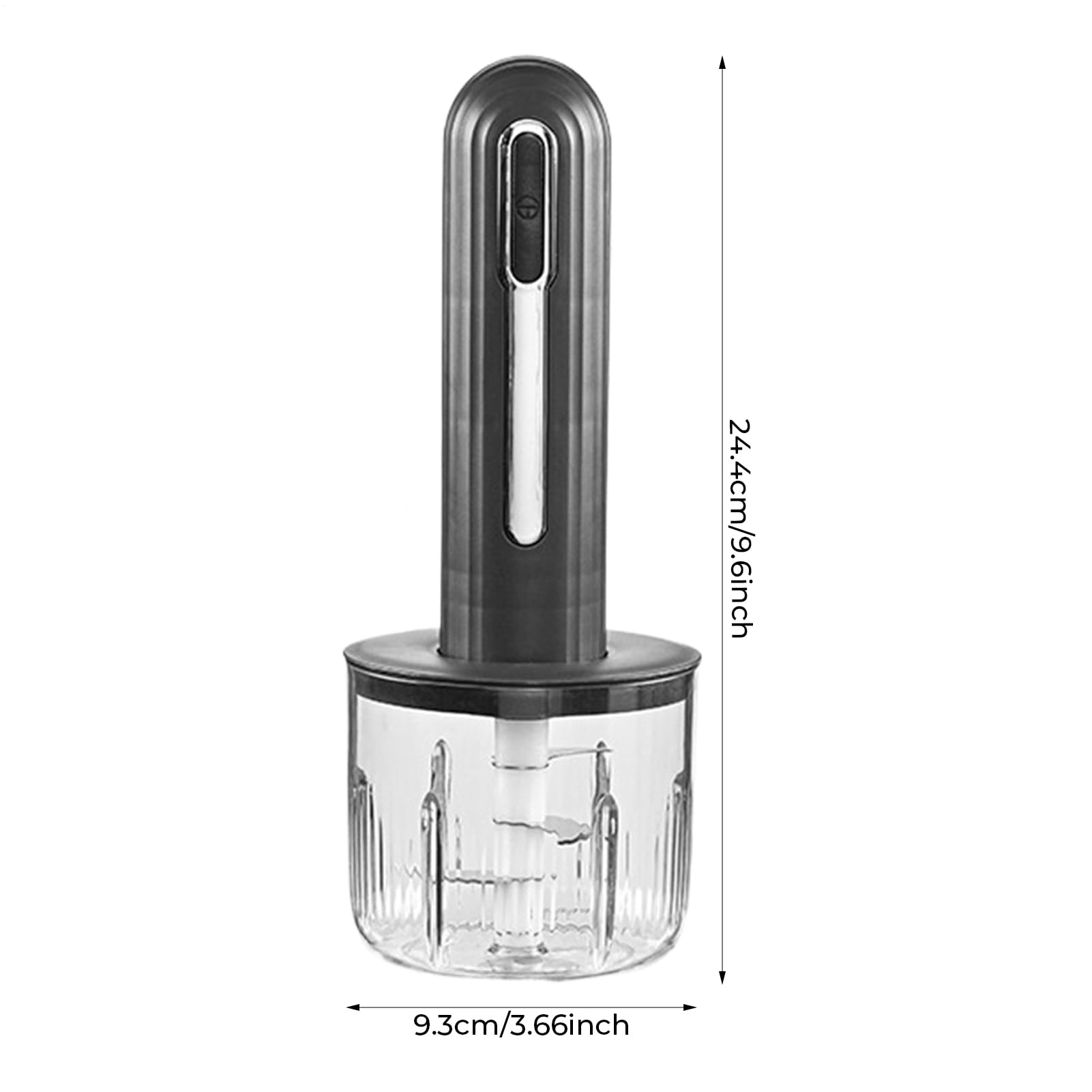 Coupe-ail électrique rechargeable USB - Portable sans fil pour salades, aliments, légumes, oignons, viandes