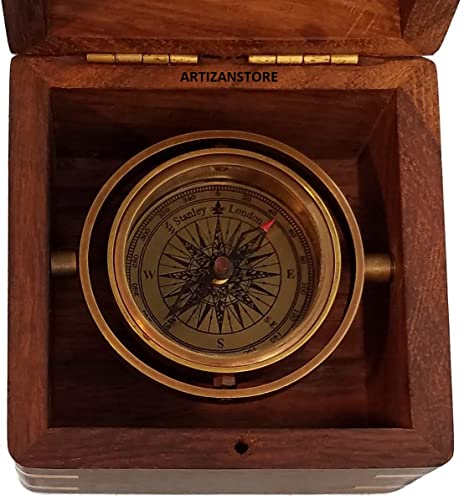 Brújula de Escritorio Miniatura Personalizada en Caja miniatura 2