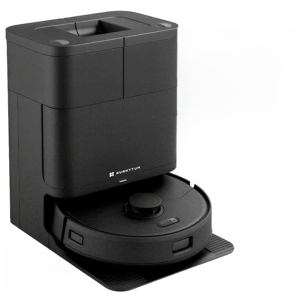 Robô Aspirador Pó Inteligente Wi-Fi Max Kuanttum X20 Pro Cor Preto 220V Integra