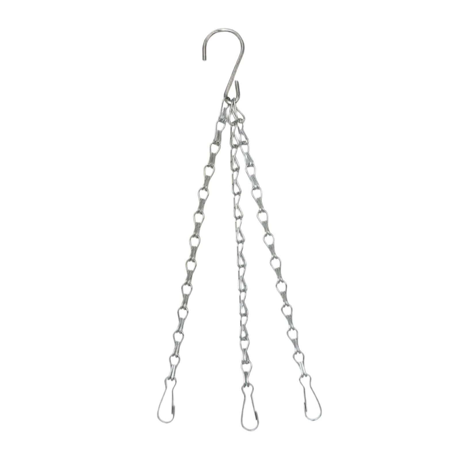 WUYXTO 3 Pcs Leads Flower Pot Chain Lantern Hanger Stable Replacements Birdcages Plant For plant