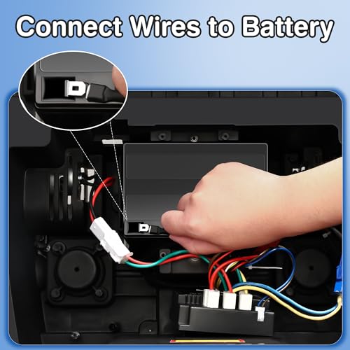 Image of ANPABO 24V 7Ah Sealed Lead Acid Battery for Kids Ride On Toys, F2 Terminal