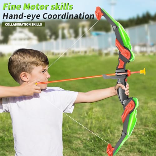 Temi 988-675 Kids Bow And Arrow Set - Led Light Up Archery Toy Set thumb #2