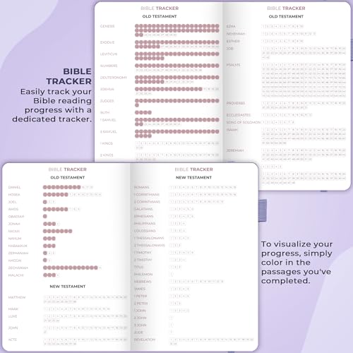 Image of Clever Fox Bible Study Journal - Church Notes Notebook - Note Taking & Journaling Kit - Faith Based Religious Gifts & Accessories (Lavender)