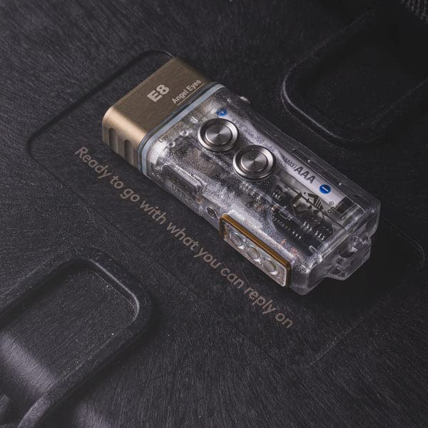 Amazon.co.jp: RovyVon E8 EDC 懐中電灯USB C充電式、500ルーメン