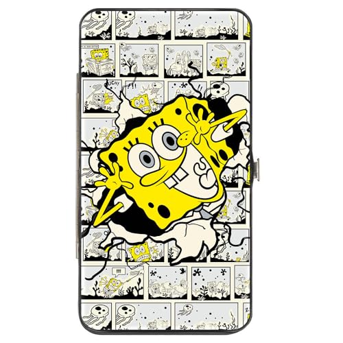 Carteira Dobradiça com Fivela - Bob Esponja