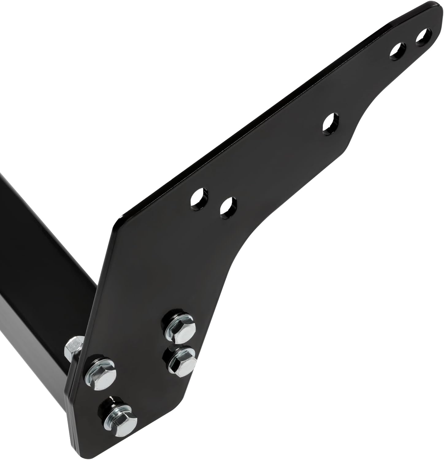 KUAFU Class 3 Trailer Tow Hitch Compatible with 1983-2004 Chevy Chevrolet S10/ GMC Sonoma S15/ Isuzu Hombre Black 2-Inch Receive