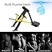 ZhiLianZhao Ruderzugmaschine Heimtrainer Typ T, Multifunktions Body Coach Rudergerät, mit Weichem Sitz für Indoor-Cardio-Training, Zuhause/Wohnung