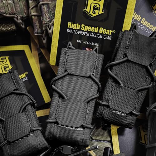 High Speed Gear GEN 2 Pistol Taco® MOLLE Mag Pouch for Police and Military (Black)
