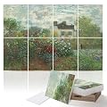 PINWELIFE® Masterpiece Acoustic Art Panels, 8-Pack 12"×16" Sound Absorbing Panels, Decorative Acoustic Wall Art, Noise and Echo Cancelling for Home Studio/Office, Nano Tape Included