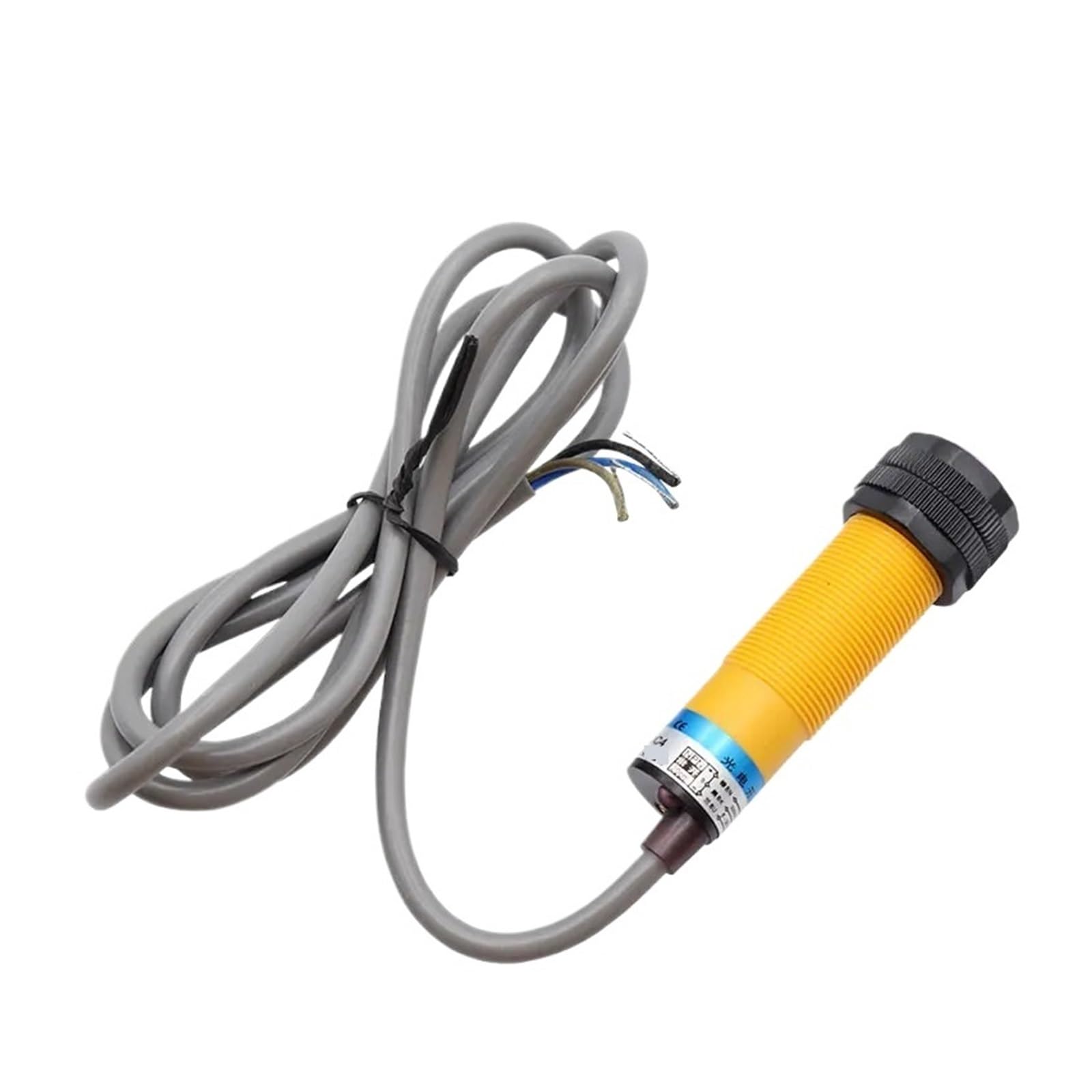 PXQCHAVLN E3F-DS20 Series Photoelectric Switch Sensor Diffuse Reflection 6-36VDC NPN/PNP Output M18 Distance 7-20cm(E3F-DS20P3)