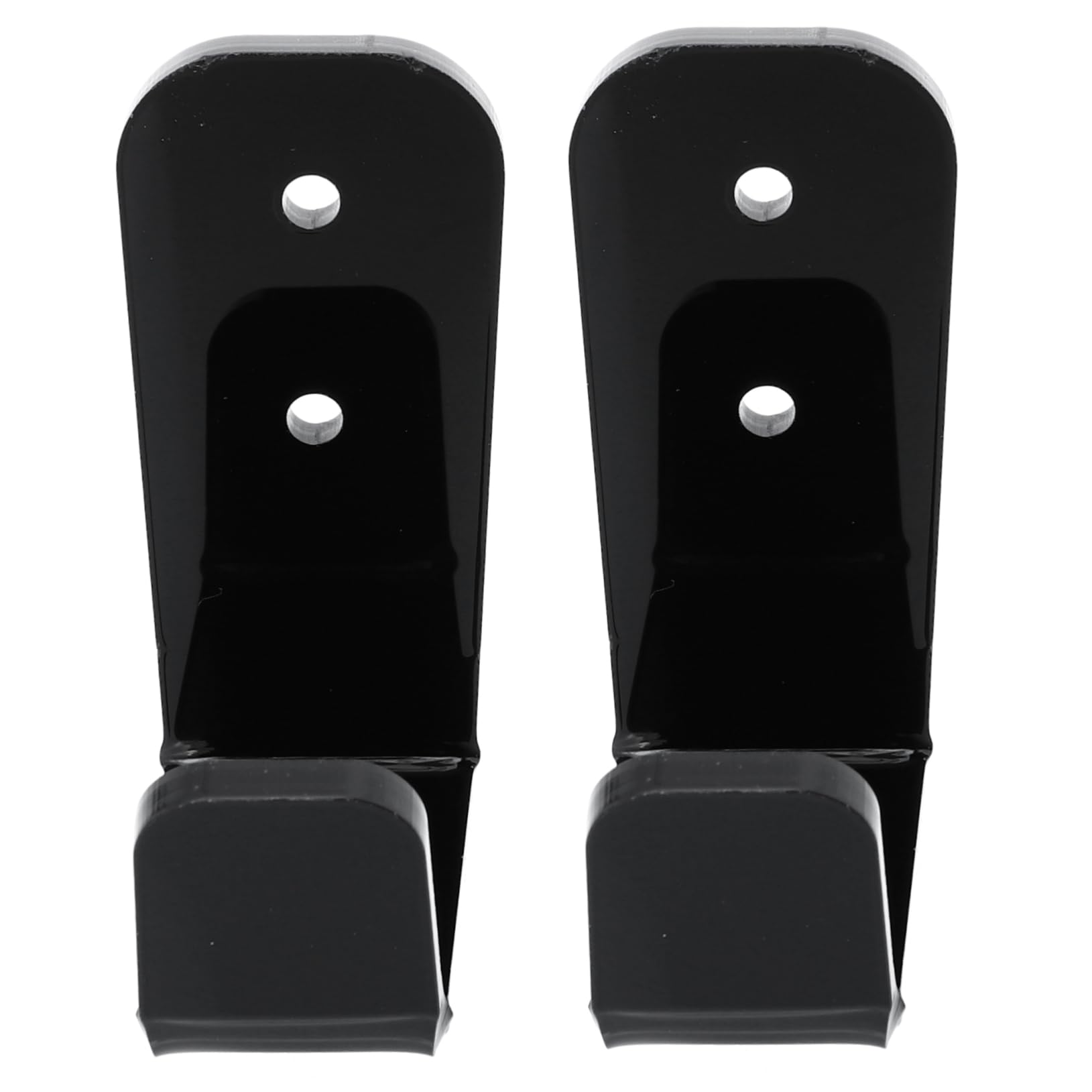 Abaodam 2Sets Multipurpose Ski Poles Hanging Racks Fishing Pole Holder Trekking Poles Shelf Hockey Stick Wall Mount Versatile Storage for Sports Equipment and Home Decor