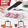 YurDocaVegetable Chopper, Vegetable Chopping, 16-in-1 Deluxe Chopper Kitchen Gifts | Onion & Dicer Peeler, Spiralizer, Lemon Squeezer, Egg Slicer Seperator- Ultimate Gadget, Black-j - Image 6