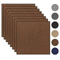 10Pcs Carpet Tiles Peel and Stick 12”x 12” Non-Slip Self Adhesive Squares Carpet Floor Tile Reusable Waterproof Carpet for Living Room Bedroom