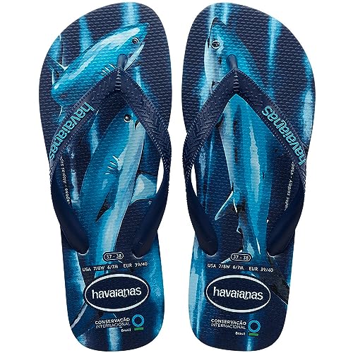 Chinelo Havaianas Conservação Internacional adulto-unissex, Azul Water, 39/40