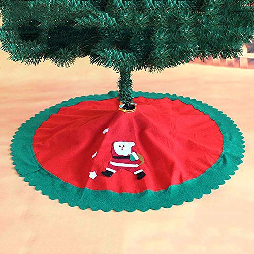 Topyl 9.8Ft Artificial Optical Fiber Christmas Tree Skirt, Premium Lit Hinged Pine Needle Xmas Tree W/Led Lights & Ornaments For Festival Decoration-Colorful 9.8Ft(300Cm) #TOP4