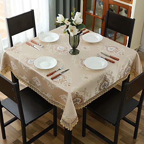 Nappe table basse rectangle pour partager des apéritifs entre amis