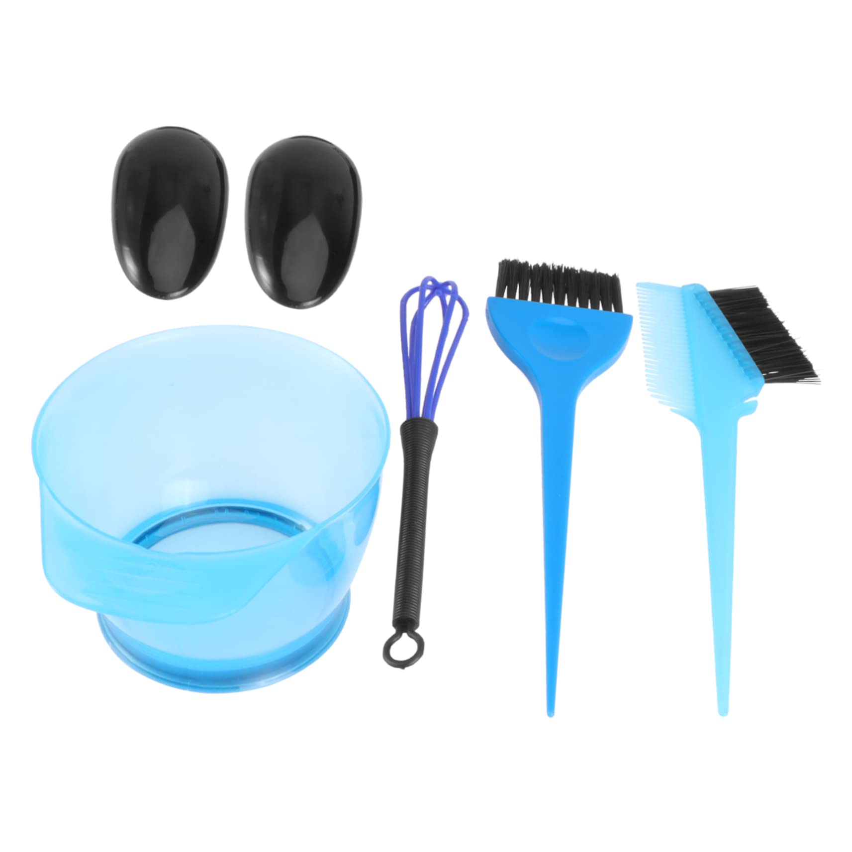 FOYTOKI 10 Pcs Hair Coloring Kit Hair Dye Tool Set Tint Brush Easy Cleaning for Salon Diy Use