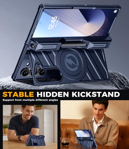 Protection intégrale 360 Galaxy Z Fold 6 coque premium compatible Magsafe - 7