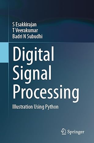Digital Signal Processing: Illustration Using Python-finelybook