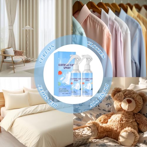 2 Stück Antistatik Spray Kleidung, Anti Static Spray Antistatisch, AntistatikSPRay Für Kleidung, Reduziert Statische Elektrizität, Antistatik-SPray, für Eine Vielzahl von Stoffen, 2 Bars X 120ML