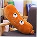 1pc Simulation Fast Food Oreiller Saucisse Hot Dog Peluche Mignon Coussin Alimentaire Kawaii Doux en Peluche Super qualité Cadeaux Enfants