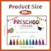 200 Pcs Preschool Diploma Certificate Colourful Classroom Activities Certificate Preschool Graduation Award Certificate for Kid Student Teacher Preschool Graduation Supplies