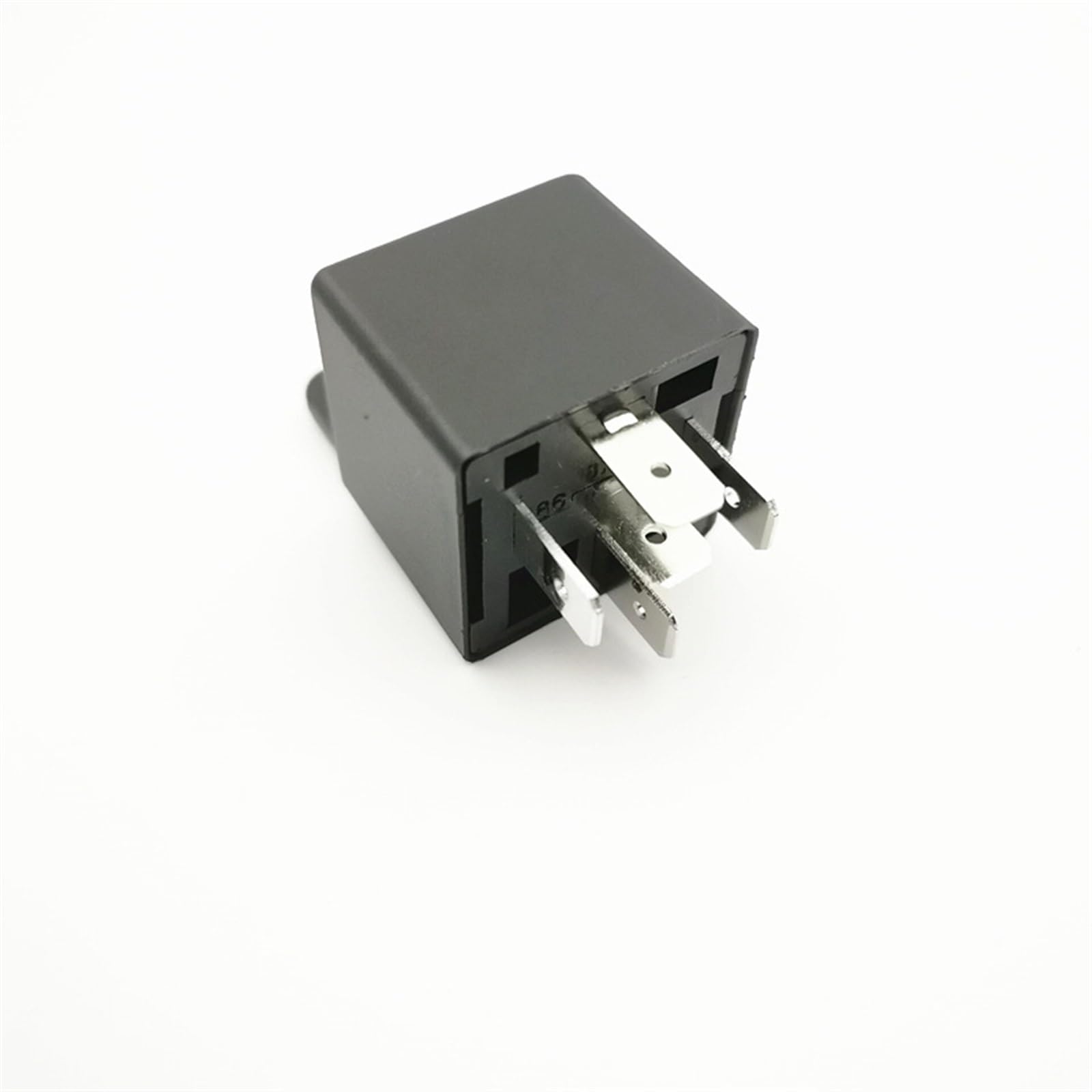 Relé de cinco pines, 12V, 5 pines, parte trasera de plástico, relé de alta potencia, 12V, cinco pines, relé de arranque automotriz, 1 Uds.