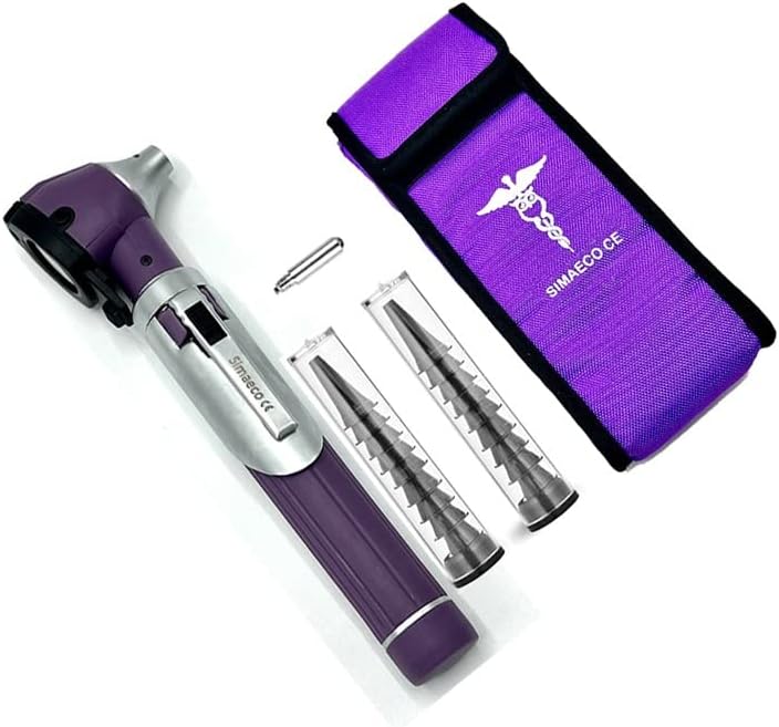 Simaeco LED Pocket Size Otoscope with Light Versatile Ear