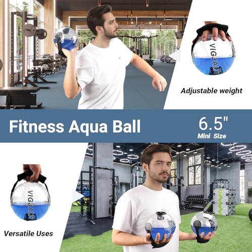 Conjunto de pelotas Aqua pequeña y grande para ejercicios miniatura 5