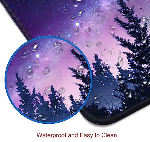 SANWUMIAN Gaming Large Mouse Pad with Stitched Edges