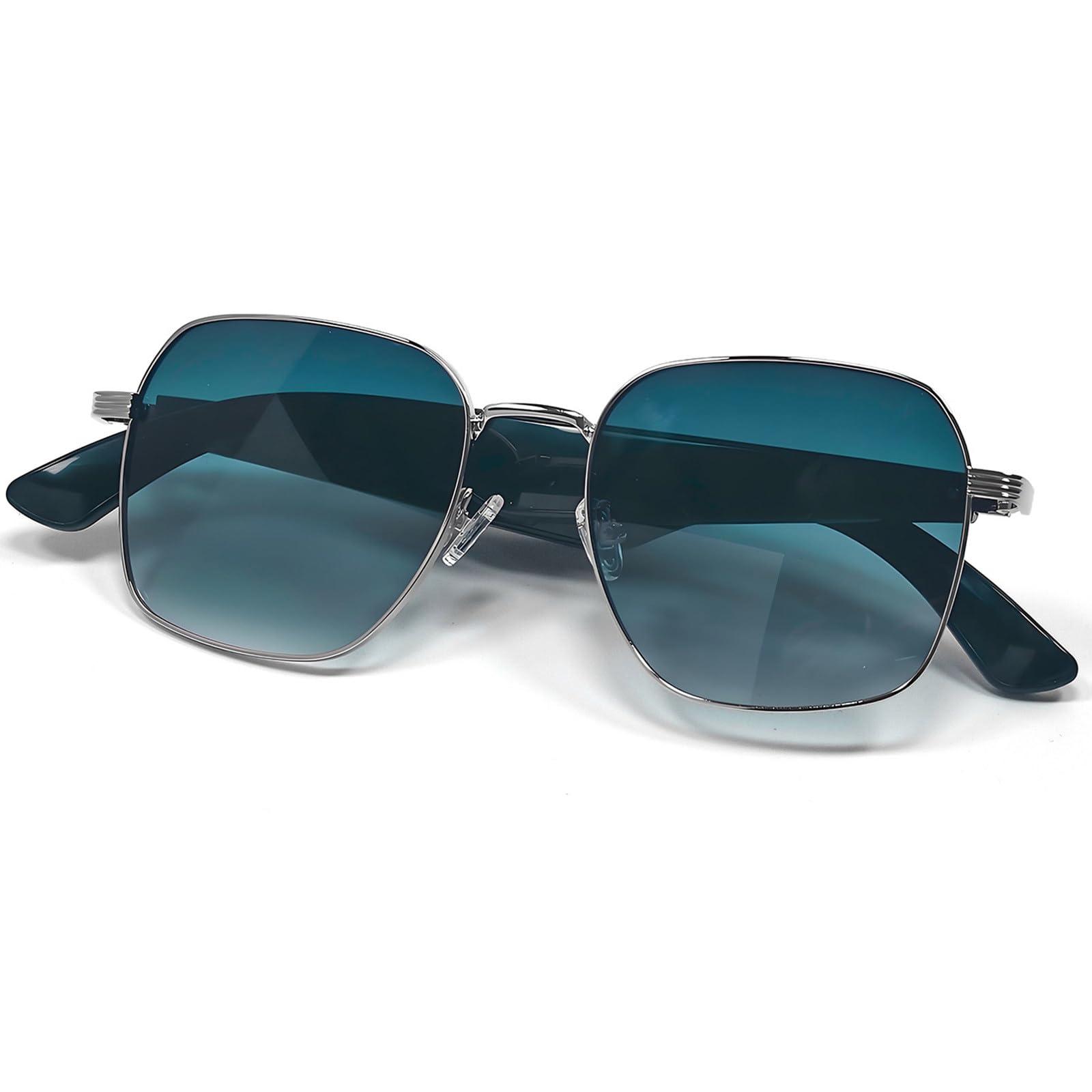 Gafas de Sol polarizadas con Bluetooth e IA para Escuchar música y Llamadas. Protección UV400. Admite Carga rápida de 15 Minutos. Ideales para Conducir,Blue