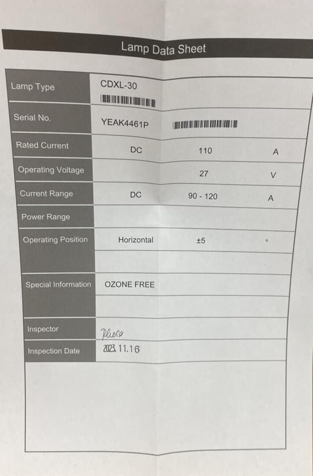 JPN LAMPS CDXL-30-3000W - Christie