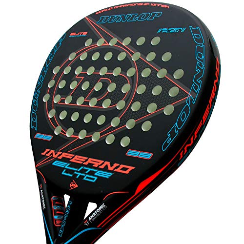 Dunlop Inferno Elite Paddle Racquet, Blauw - Image 3