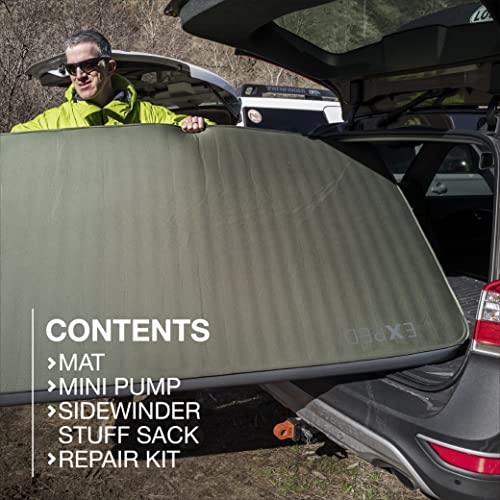 Exped Megamat 10 Duo | Self-Inflating Camping Mat For Two | Extremely Comfortable & Luxurious Sleeping Pad, Green, Long Wide Plus #TOP3