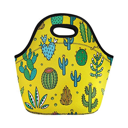 Semtomn bolsa de almuerzo de neopreno Rodeo Western Bull Skull and Guns Cover