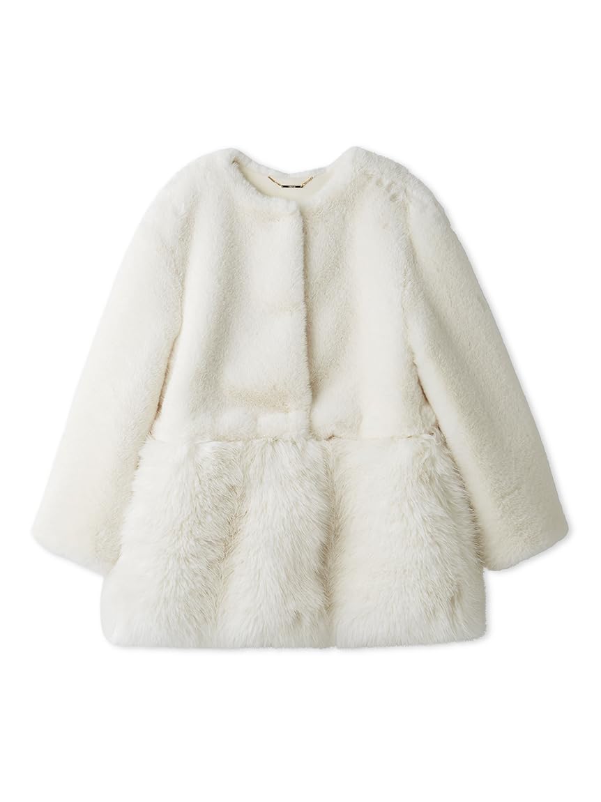 Amazon | 2wayファーコート CWFC254048IVRF | レインコート・ポンチョ 通販