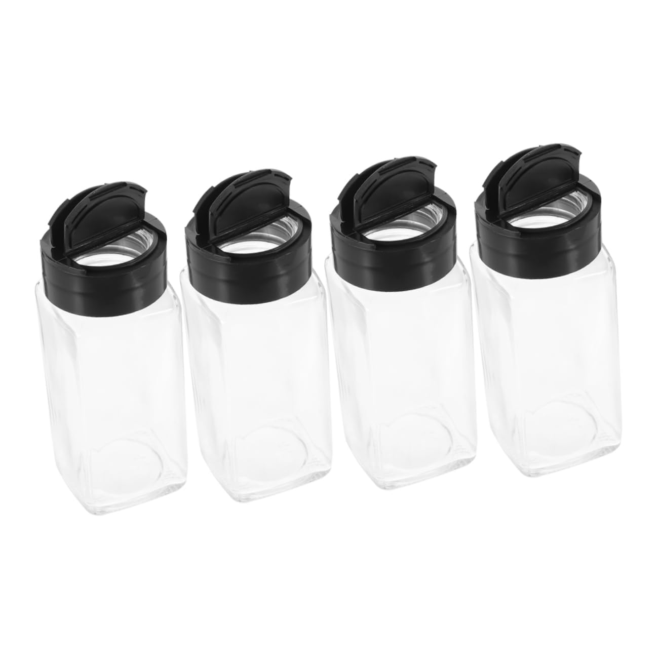 Bocaux de rangement avec couvercles MAGICLULU en verre pour épices et sel