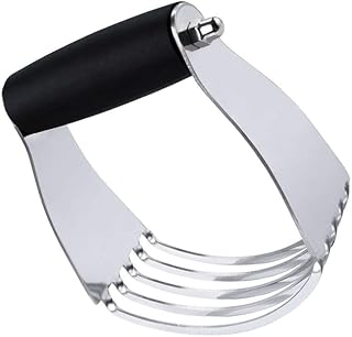 UPKOCH Blender do ciasta i makaronu na wiosnę i szef ciasta, profesjonalny mikser do makaronu z ostrzami ze stali nierdzewnej, kolor srebrny