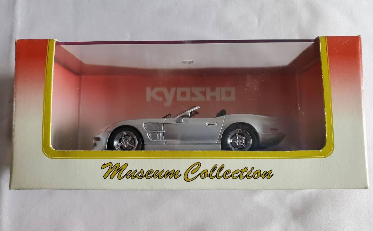 Amazon.co.jp: 1/43 Kyosho SHELBY SERIES 1 Shelby Series 1 Silver