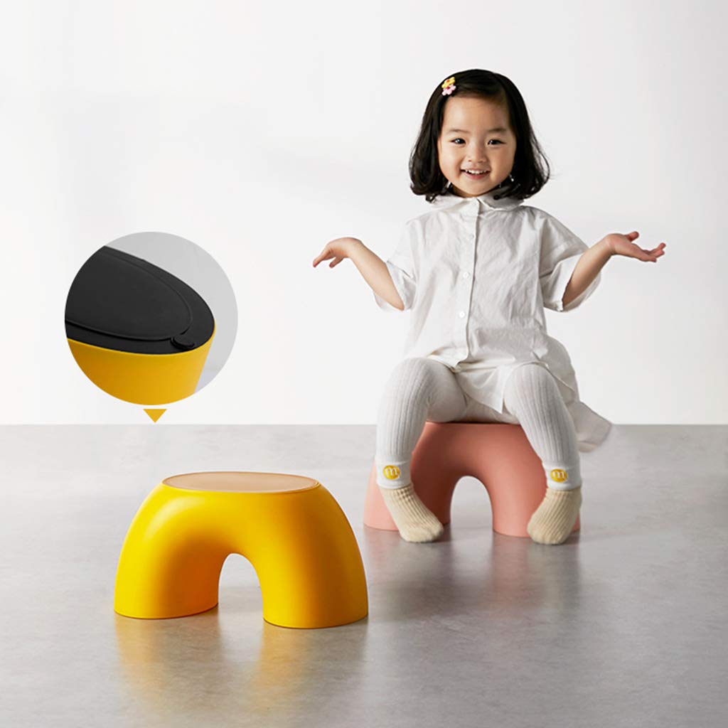 Petits bancs simples semi-anneaux arc-en-ciel pour la maison ou l'intérieur - Tabouret pour enfants - Marchepied de lit - Jouet - Canapé pour chambre d'enfant - Marche pour l'apprentissage
