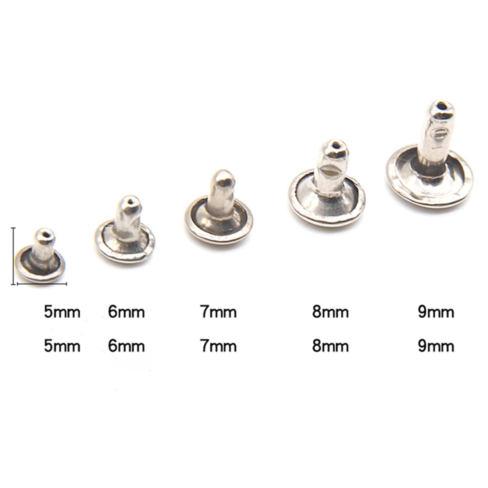 360 Pezzi Rivet Pelle con Strumenti Fissaggio Viti 3 & Pinze, 4 Colori Rivetto Tubolare Tappo Doppio, Rivetti Metallo, Rivettato Cuoio, Borchie, Set Ribattini per Riparazioni, Borse, Jeans, Scarpe