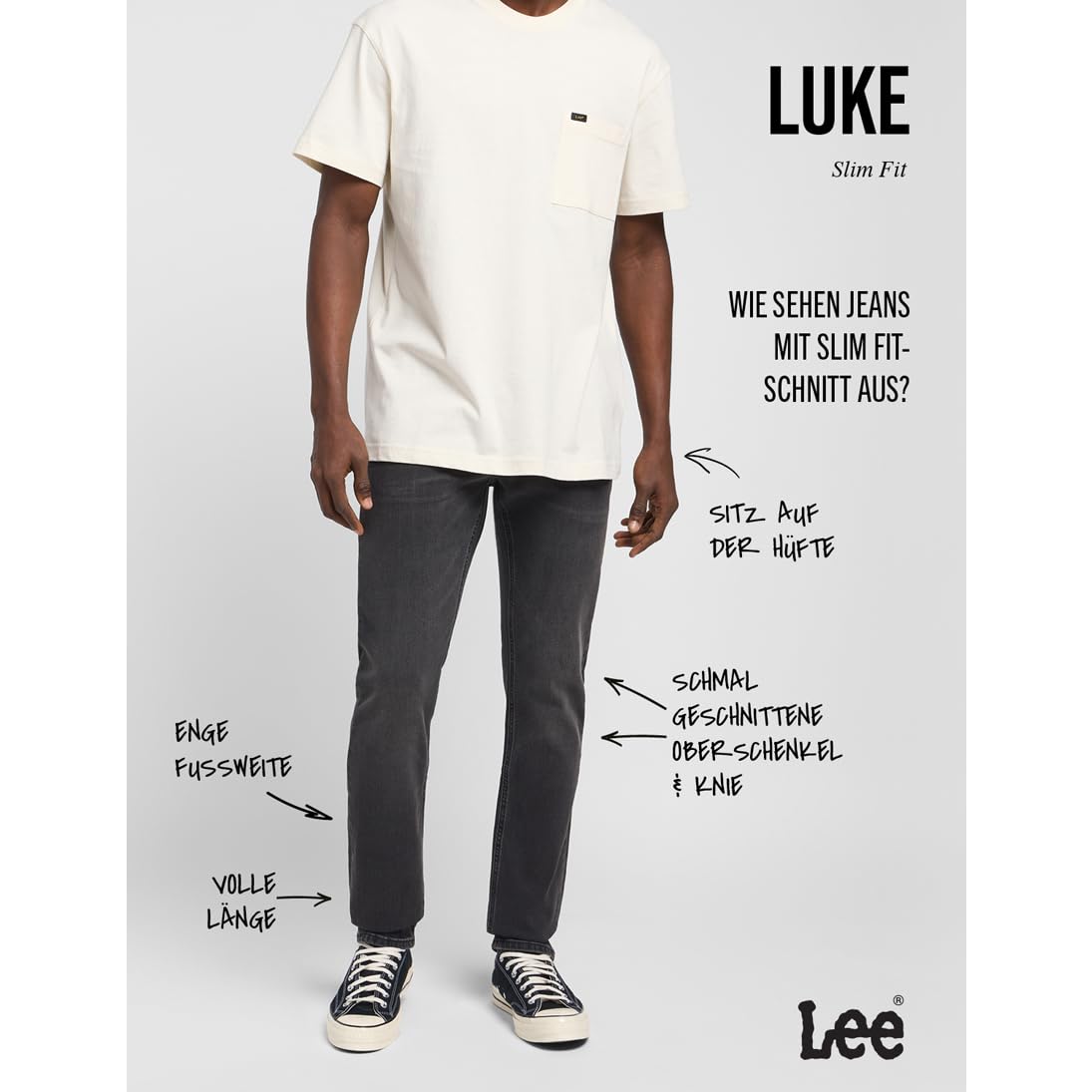 Lee Herren-Jeans Luke – Bild 4