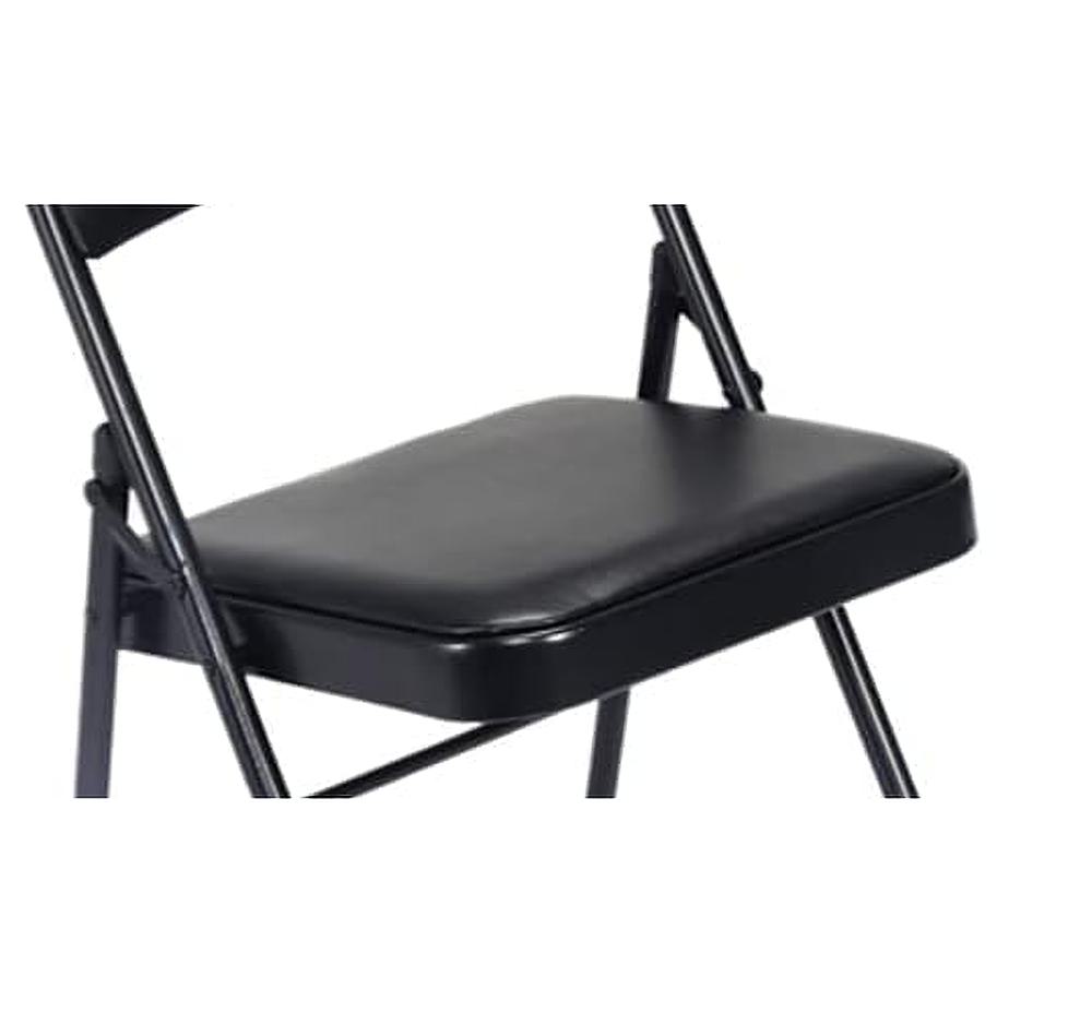 Amazon.com: Simpli-Magic 6 Pack Black Padded Folding Chairs with